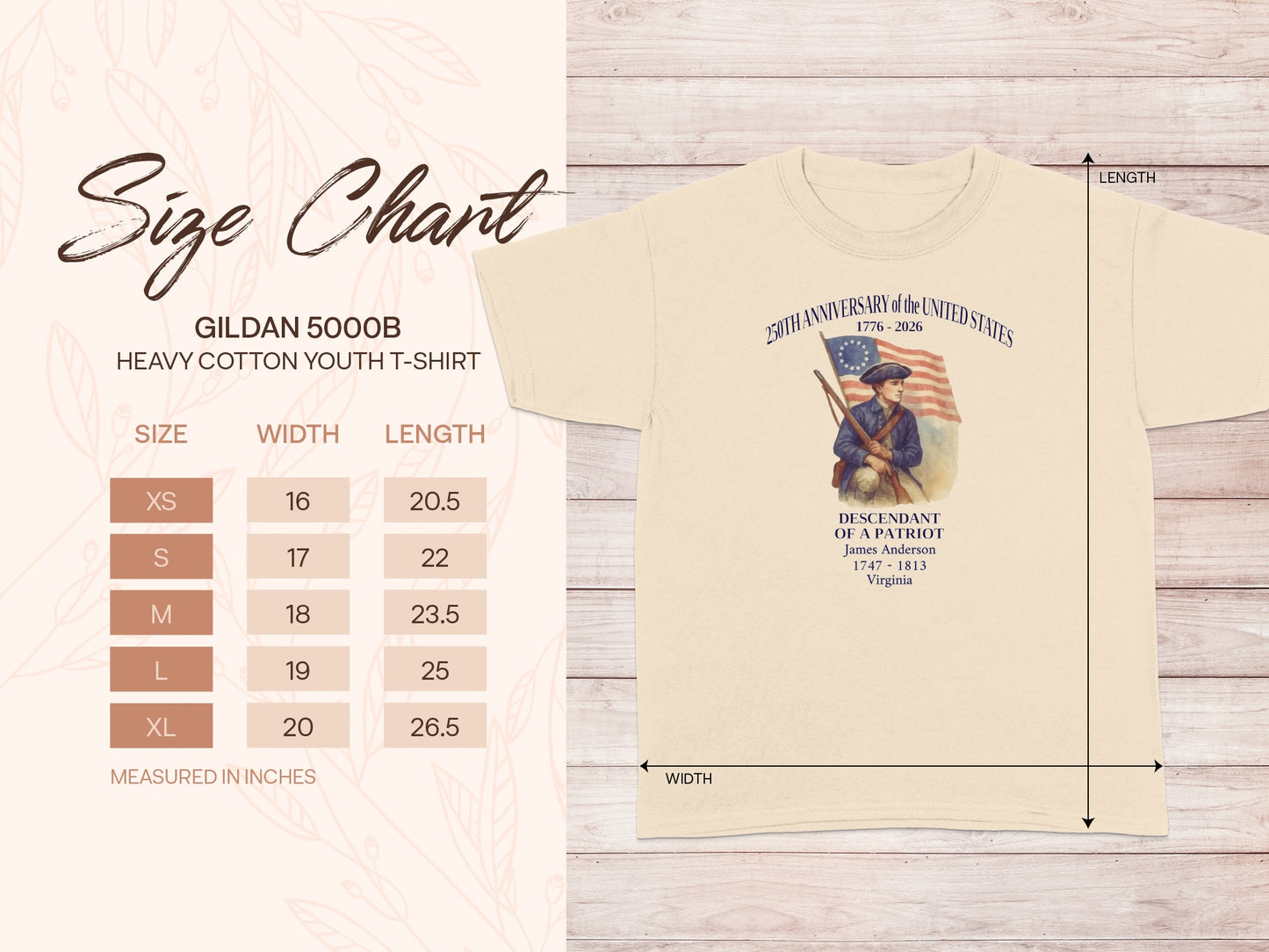 250TH ANNIVERSARY of the UNITED STATES Patriot product type