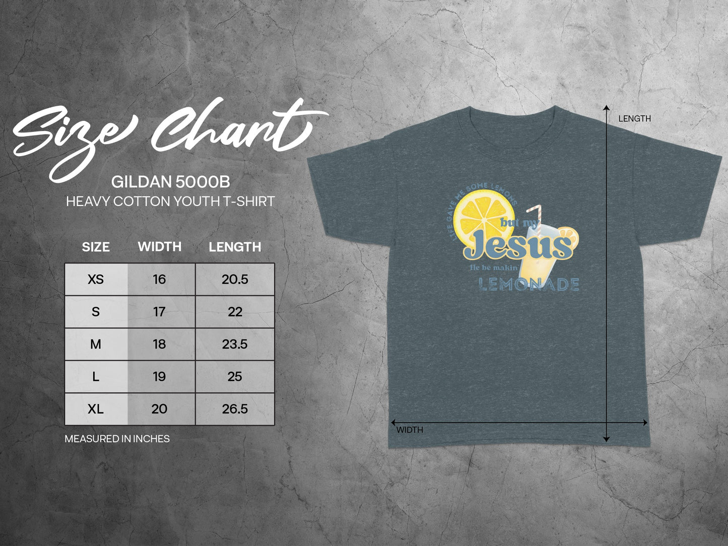 Enjoy the Refreshing Jesus Lemonade Youth T-Shirt product type