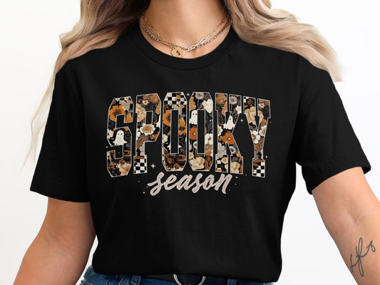 Spooky Season Graphic Floral Women's T-Shirt product