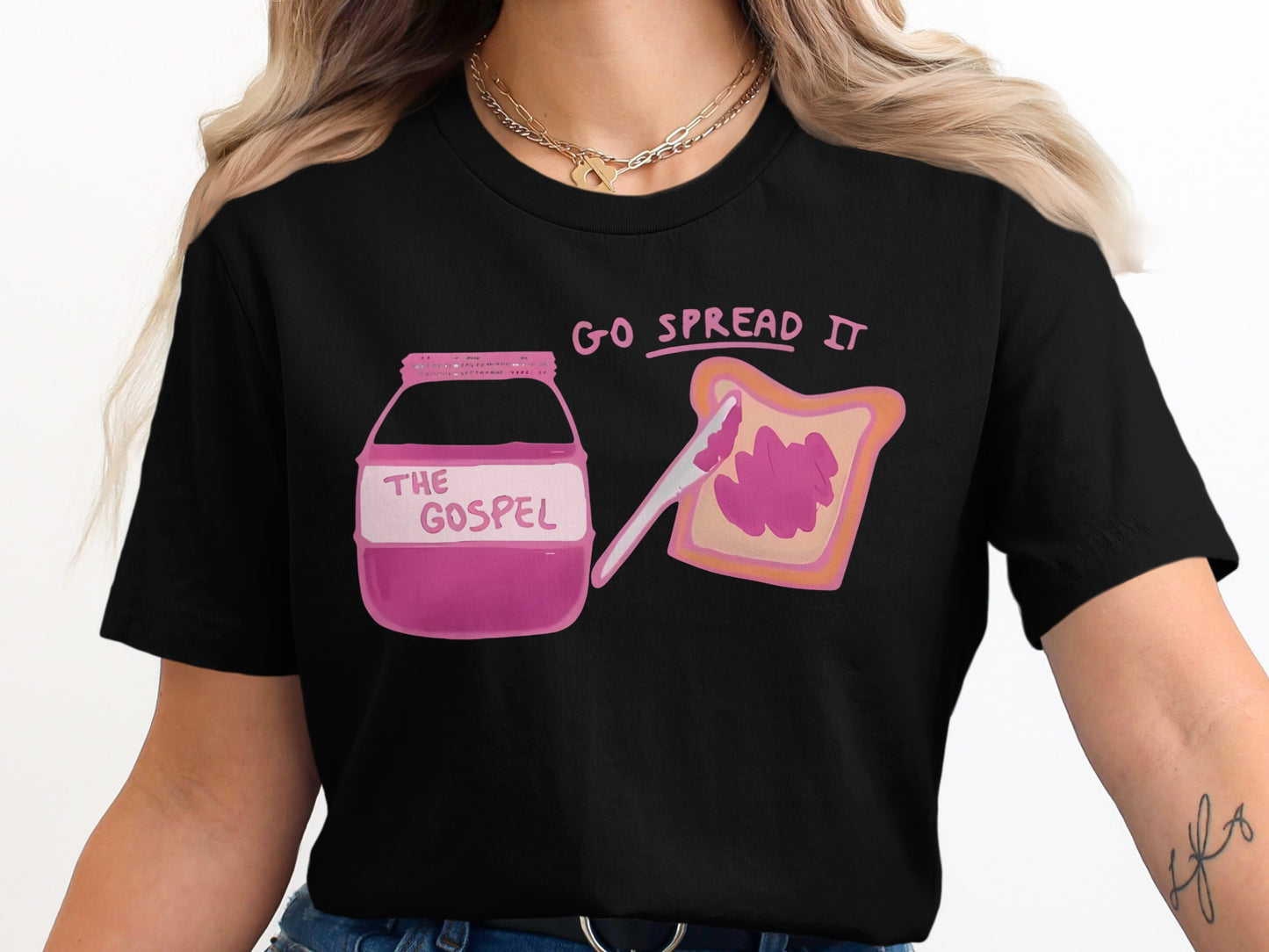 Go Spread It The Gospel Graphic T-shirt product