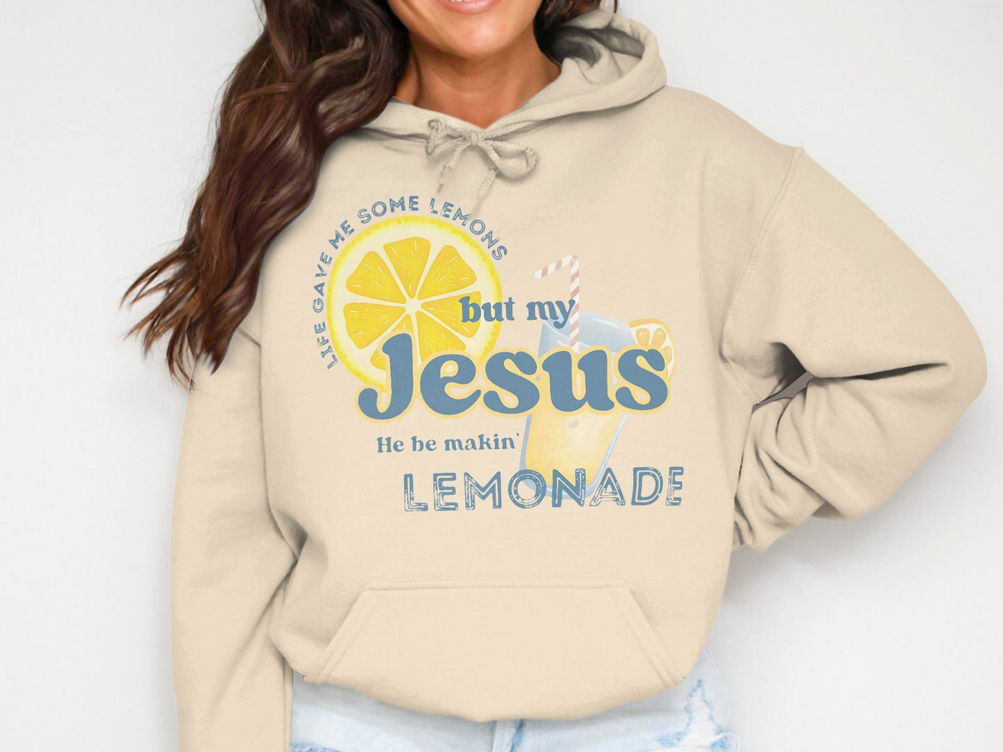 Life Gave Me Lemons But My Jesus Makes Lemonade T-Shirt Hoodie