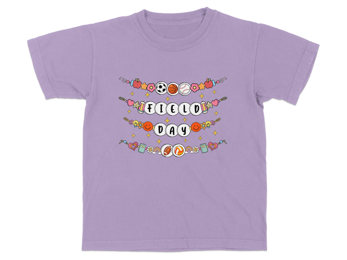 Field Day Graphic Design Kids Shirt product type