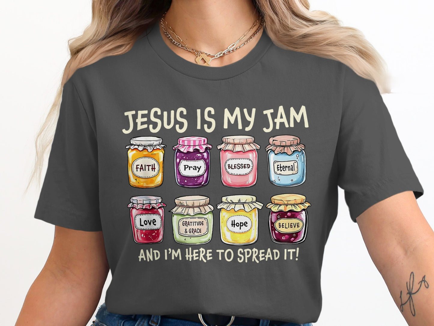 Jesus Is My Jam Graphic T-Shirt product