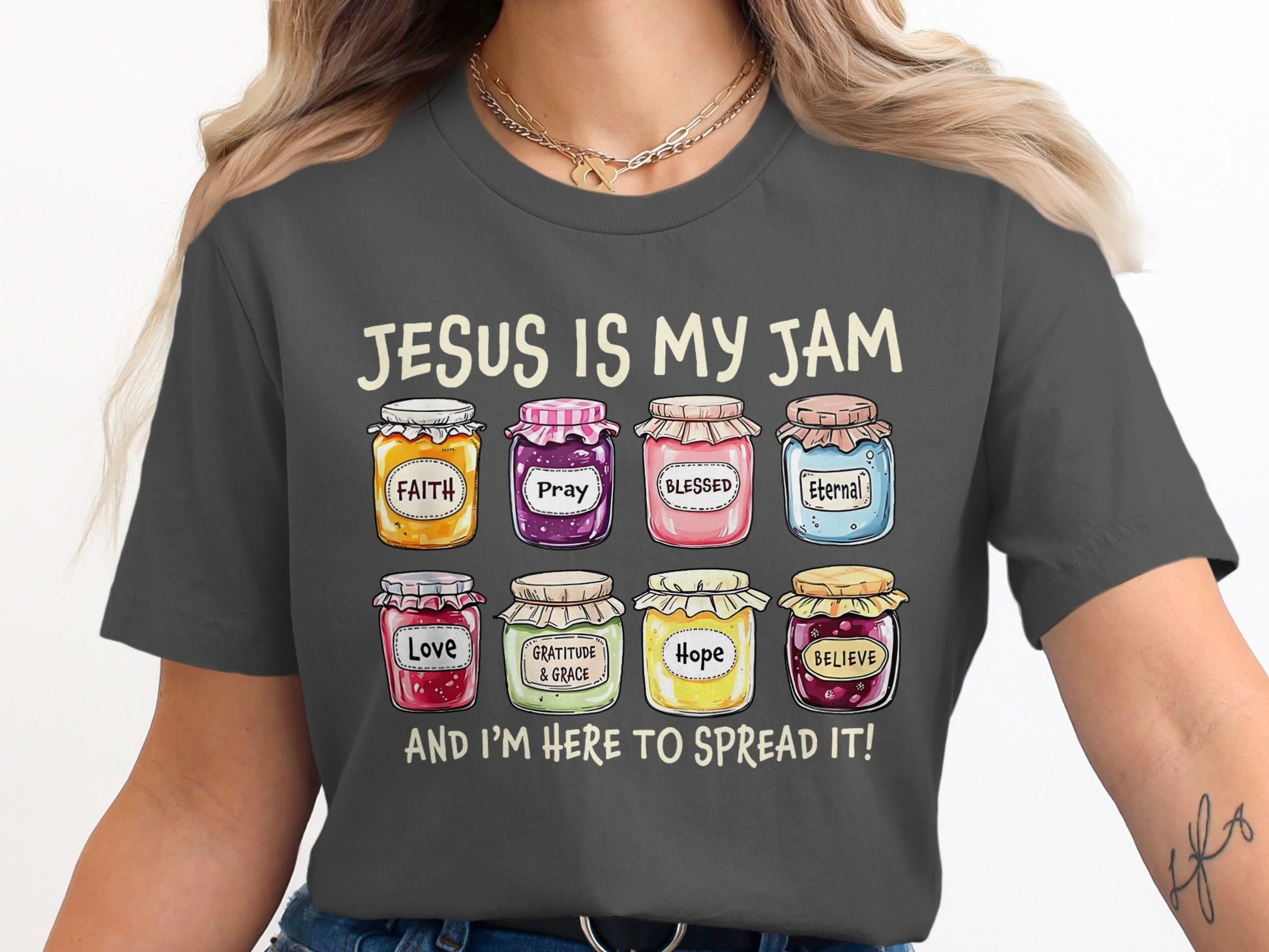 Jesus Is My Jam Graphic T-Shirt product