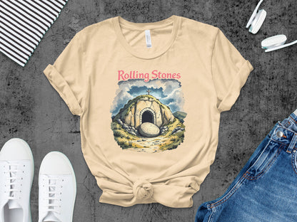 Rolling Stones Design Graphic Tee Casual Wear product