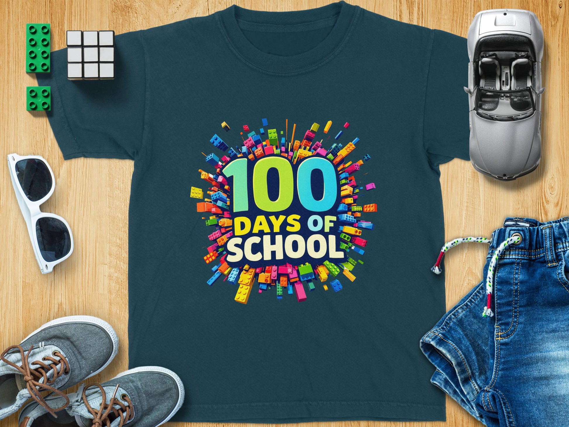 Colorful 100 Days of School Celebration Shirt product type