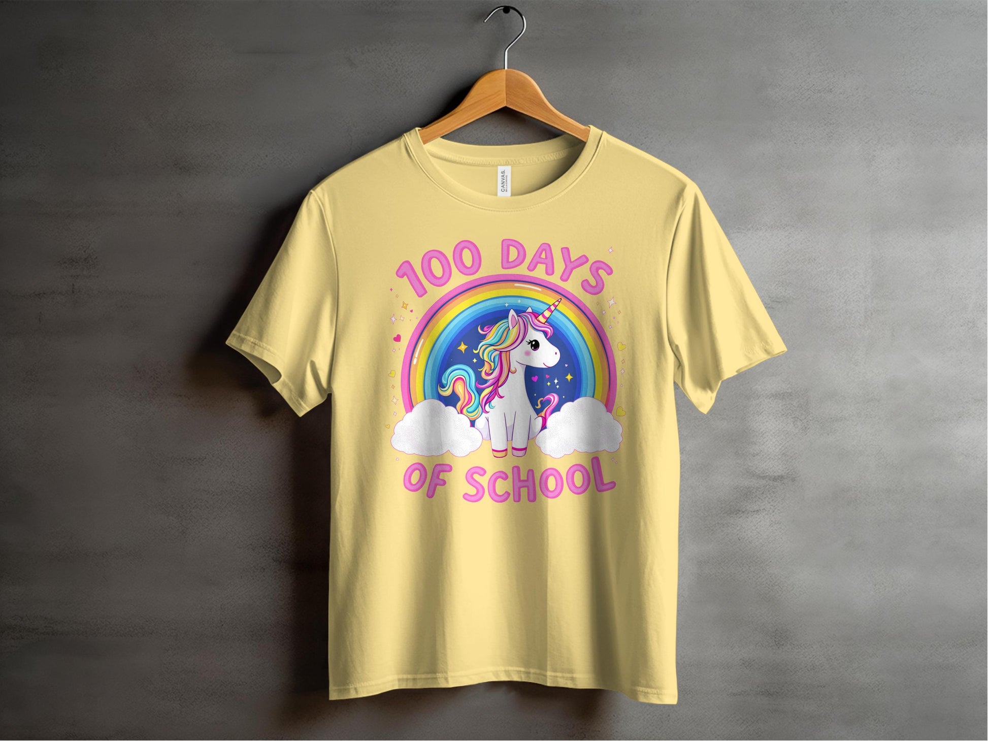 100 Days of School Unicorn Theme T-shirt product