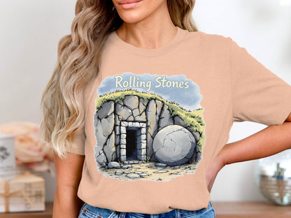 Vintage Rolling Stones Art Print Tee Shirt product type