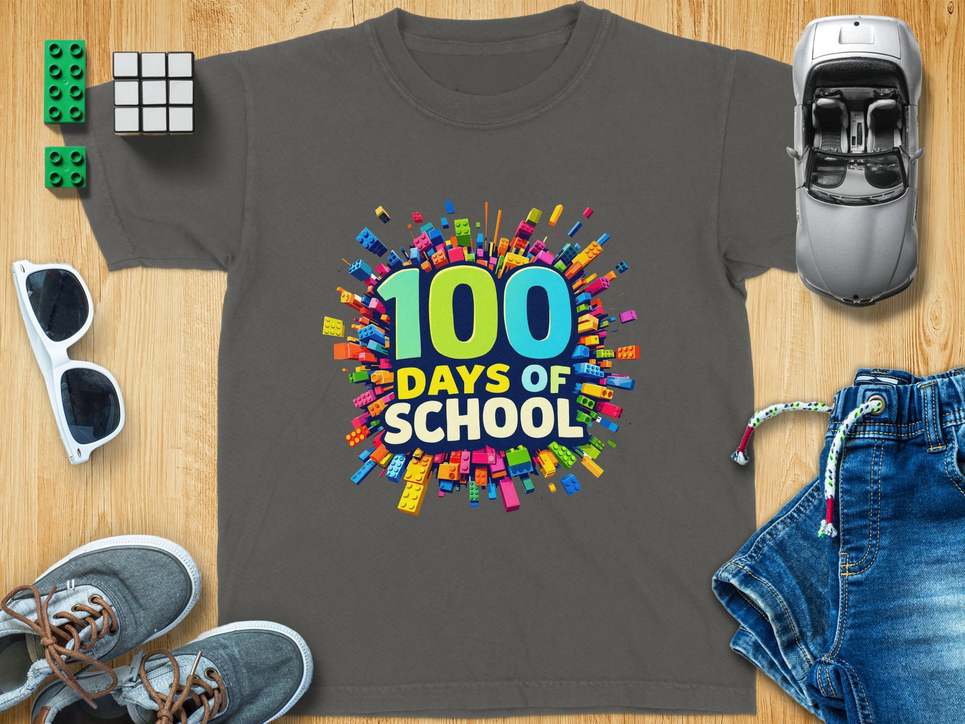 Celebrate 100 Days of School with Fun Kids T-shirt product