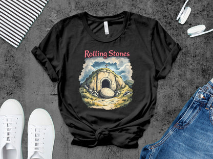 Rolling Stones Graphic Print T-shirt Trendy Apparel product
