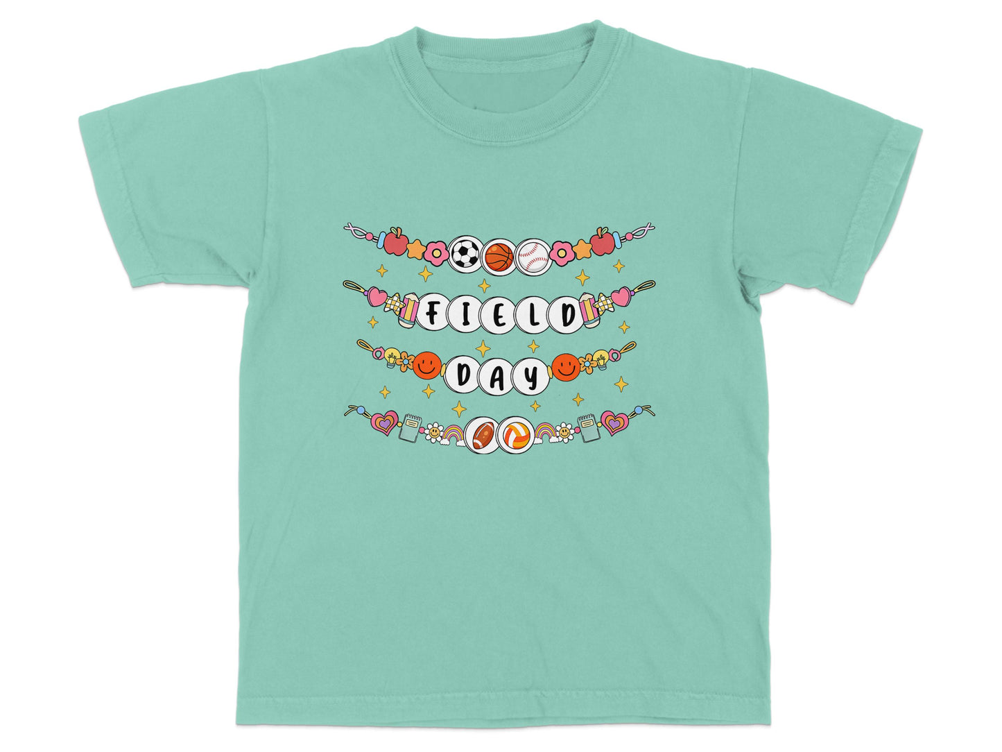 Field Day Kids T-Shirt with Sports and Icons product
