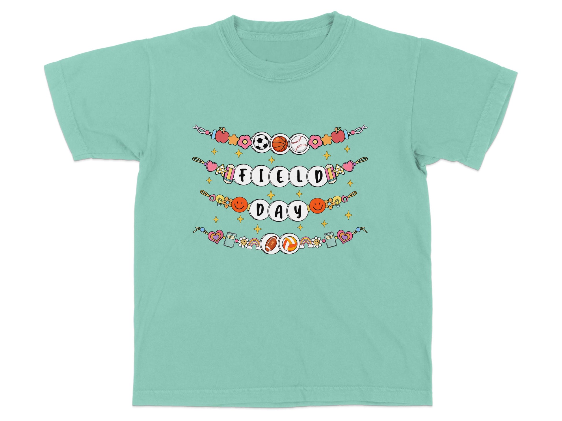 Field Day Kids T-Shirt with Sports and Icons product