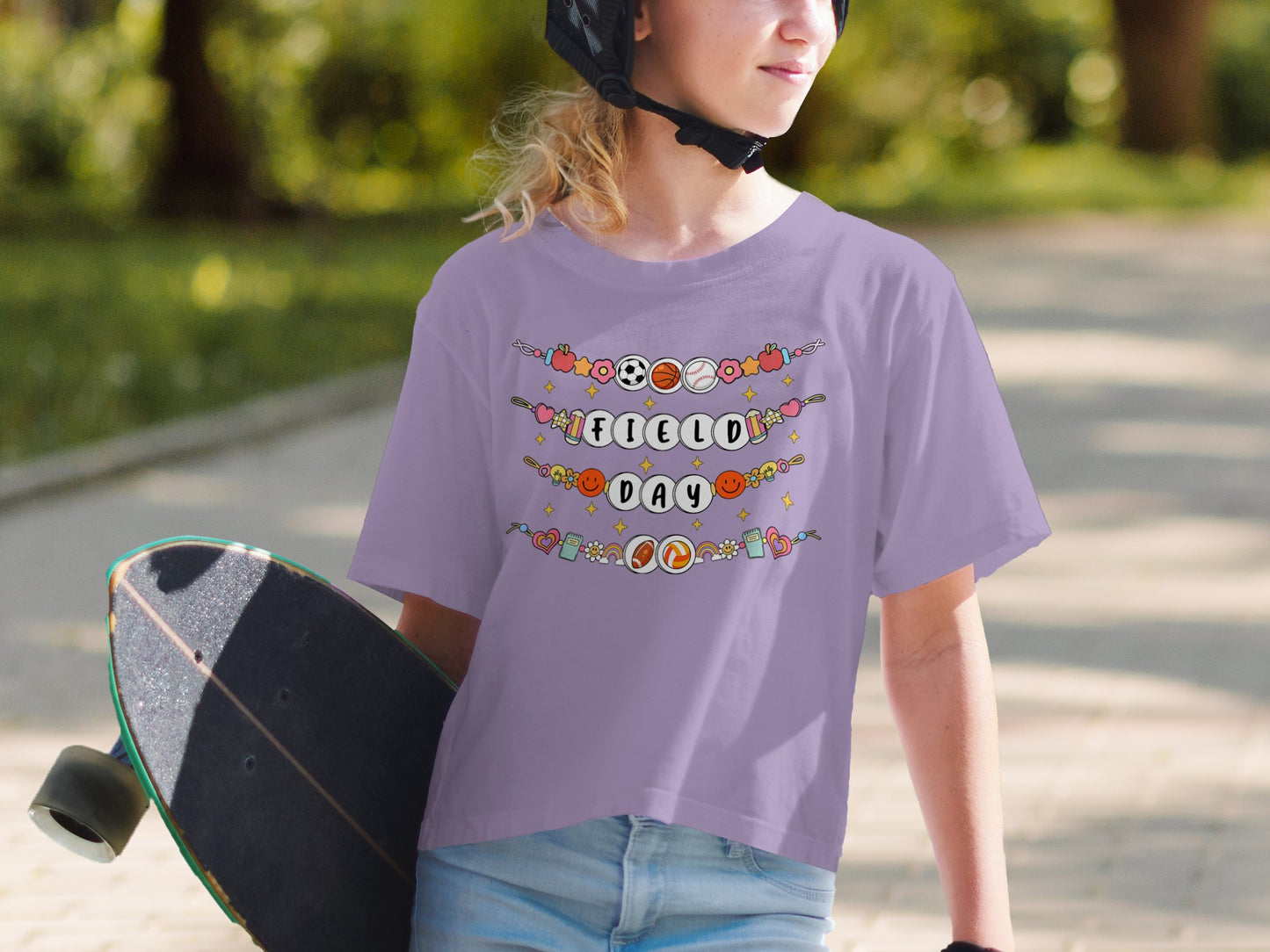 Cheerful Field Day Graphic T-Shirt product