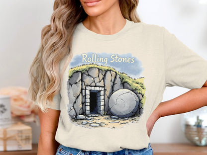 Rolling Stones Graphic Tee with Doorway print product type