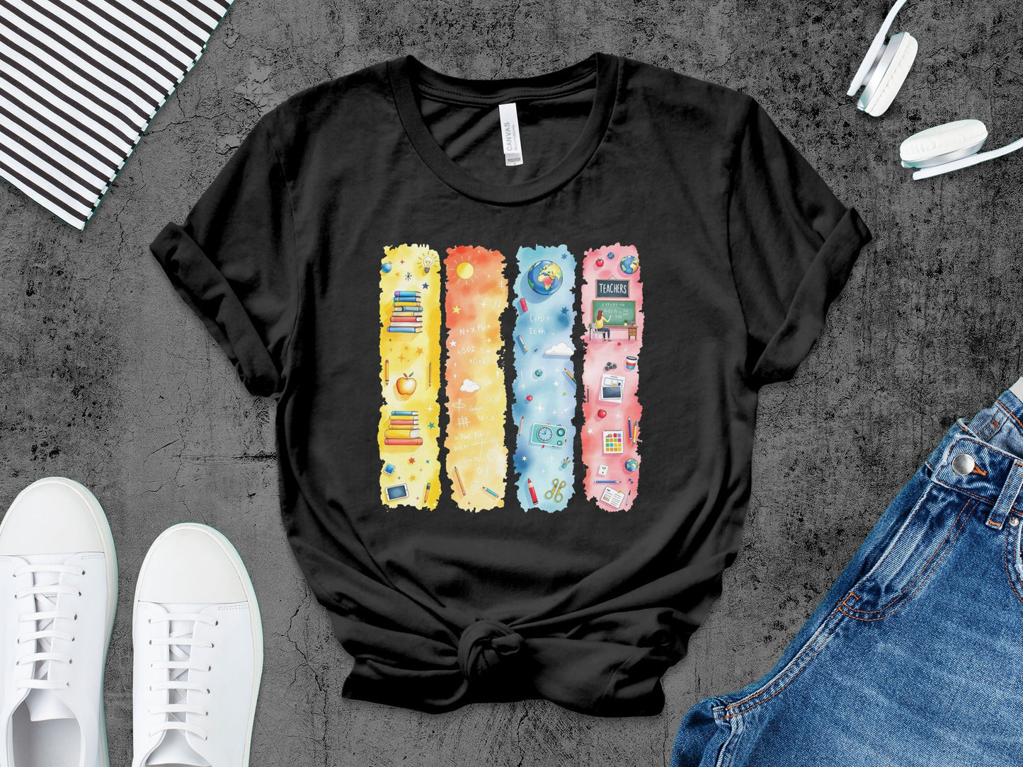 Colorful Science and Technology Bookshelf design product type