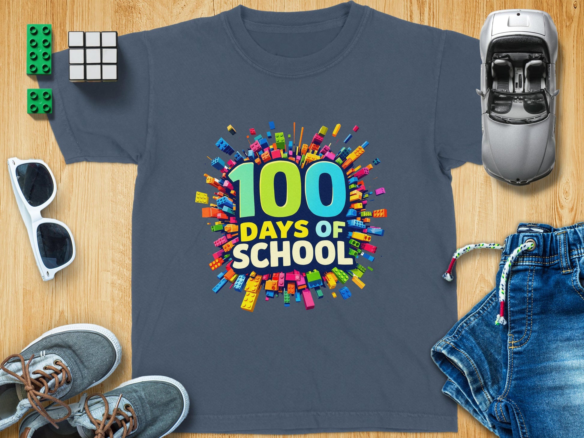 Celebratory 100 Days Of School T-shirt product type